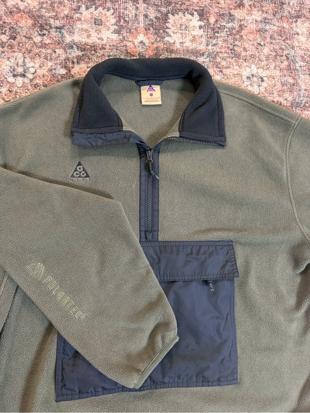 Nike ACG Fleece Zip Polartec Men's Size M